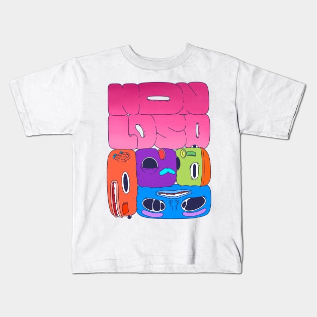 NON LO SO Kids T-Shirt by Michele Scott